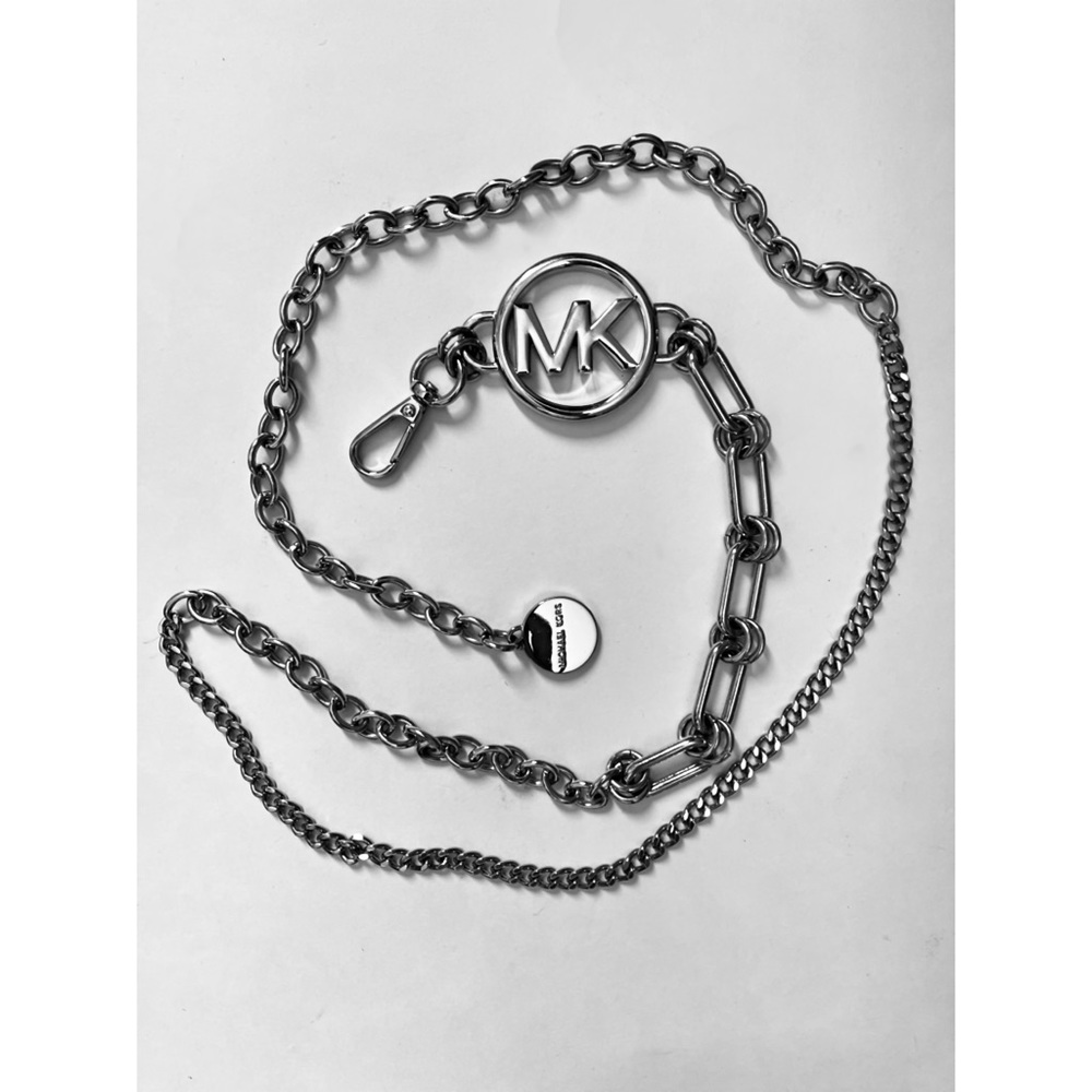 Michael Kors Silver Chain Belt
